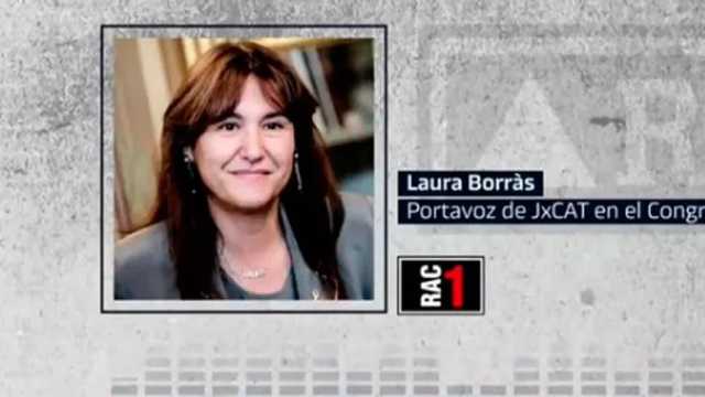 Laura Borràs advierte que el acuerdo ERC-PSOE puede provocar un adelanto electoral. (Imagen: La sexta)