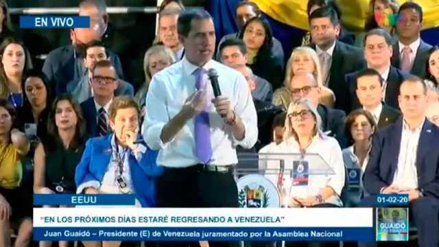 \"Vamos a poner fin al maltrato cubano a la región\", la promesa de Juan Guaidó en Miami. (Foto: @vivoplaynet)