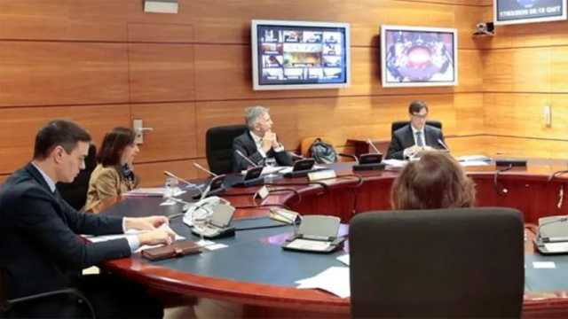 Consejo de Ministros y videoconferencia. (Foto: LMG)