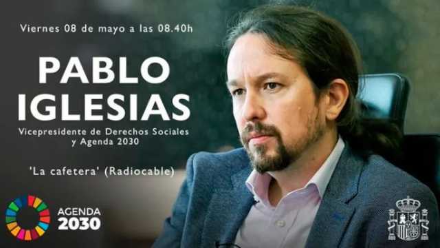 La respuesta de Pablo Iglesias a Ciudadanos. (Imagen: @Radiocable)