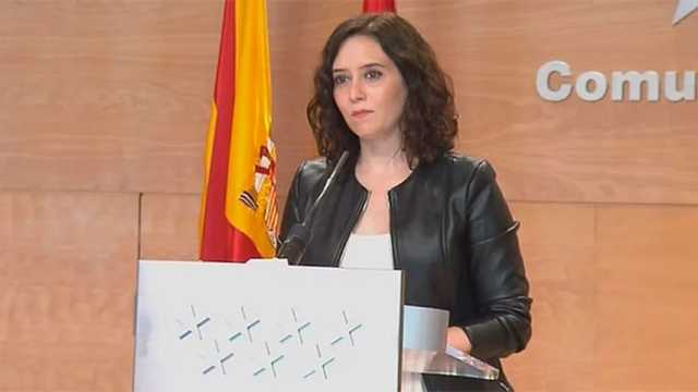 Isabel Díaz Ayuso, la presidenta de la Comunidad de Madrid. (Foto: Telemadrid)