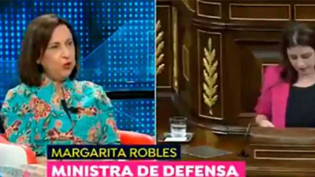 Llamada general a la responsabilidad de Margarita Robles. (Foto: Antena 3)