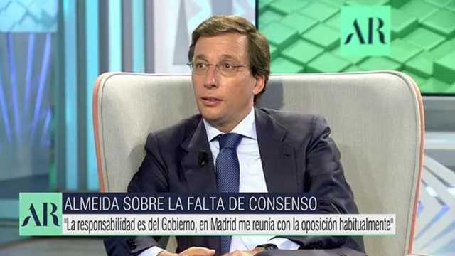 Almeida cree que no hay riesgo de confinar Madrid aunque no descarta cualquier escenario. (Foto: Telecinco)