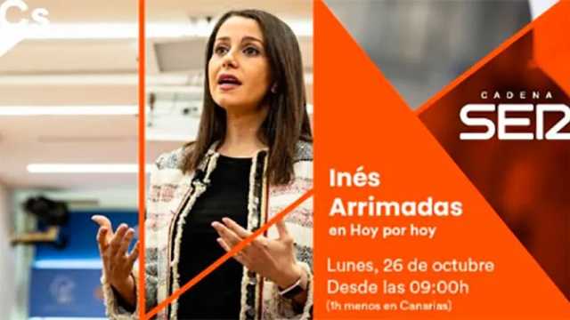 Inés Arrimadas analizó la complejidad del momento político en España. (Foto: @Ciudadanos)
