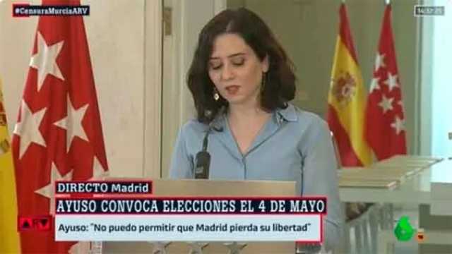 ¿Elecciones anticipadas en Madrid o moción de censura?. (Foto: La Sexta)