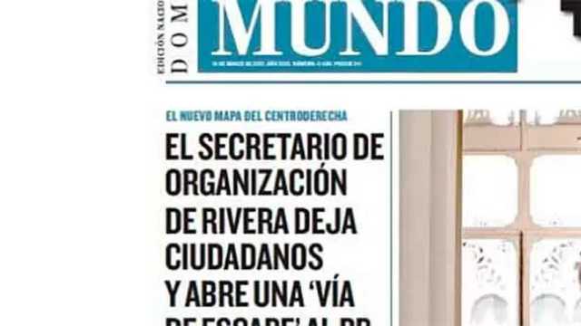 Conmoción en Ciudadanos por la ruptura de Fran Hervías con Inés Arrimadas. (Captura: UN/ElMundo)