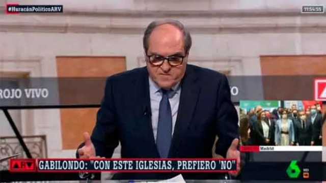 Gabilondo atacó a Iglesias y rechazó una coalición de PSOE y Podemos. (Foto: La Sexta)