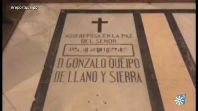 Los restos mortales de Queipo de Llano se conservan en la Basílica de la Macarena de Sevilla desde 1951. (Foto: YouTube)